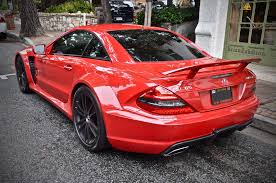 Brianzuk Spots An Absolutely Stunning Red Mercedes Sl65 Amg Black Series Very Rare Color For This Car Mercedes Benz Mercedes Sl Benz
