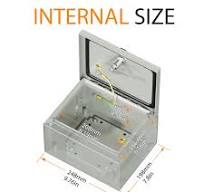 Amazon.com: KWONONG Caja eléctrica impermeable IP65 para ...