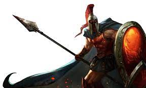 Classic Pantheon Splashart Lol Png Image Pantheon League Of Legends League Of Legends Lol Champions
