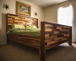 Blu dot nook a customizable frame with soft, rounded edges: Western Red Cedar Bed Frame From Leftover Job Site Material Reclaimed Repurposed Muebles Decoracion De Unas Madera