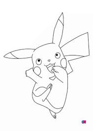 Partez en voyage avec pikachu, ash et nos pages à colorier pour vous aider à collecter tous les pokémon. Coloriage Pokemon A Imprimer Pikachu Pokemon