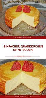 Zutaten 125 G Butter 250 G Zucker 4 Ei Er 100 G Griess 1 2 Pkt Backpulver 1 Kg Quar Quarkkuchen Ohne Boden Quarkkuchen Kasekuchen Ohne Boden
