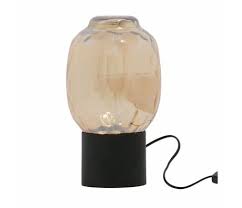 Think beyond a task lamp and opt for a modern decorative table lamp, such as a bubble lamp. Bepurehome Bubble Table Lamp L Brass Antique Lefliving Com