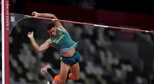 Pole vaulting, also known as pole jumping, is a track and field event in which an athlete uses a long and flexible pole, usually made from fiberglass or carbon fiber, as an aid to jump over a bar. 6cyco Mij Ctym