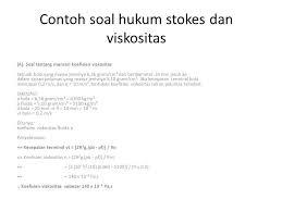 Check spelling or type a new query. 106 Contoh Soal Viskositas Dan Hukum Stokes Penjelasan Dikdasmen