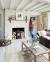 Painted Exposed Ceiling Joists