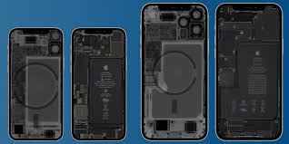 Like every year, the iphone 12 and iphone 12 mini offer a new collection of slick wallpapers for you to use. Peek Inside Your New Iphone 12 Mini And Iphone 12 Pro Max With Ifixit S X Ray Wallpapers 9to5mac