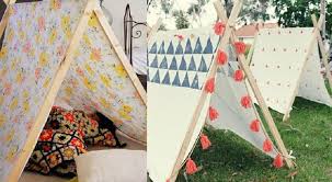 Comment Fabriquer Une Tente Pour Enfant Avec Peu De Materiel Comment Fabriquer Un Tente Jardin Jardin Pour Enfants