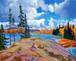 Full Color Algonquin Park Art Print By Paul Gauthier Canadian Art Nature Art Prints Group Of Seven Art