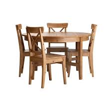 The table's surface is resistant to liquids, food stains, oil, heat, scratches and bumps, while its construction is stable, strong and durable to withstand years of daily use. Ikea Leksvik Ingolf Extendable Glass Dining Table Round Dining Table Lacquer Dining Table