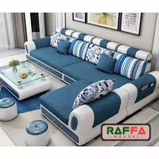 Dengan penambahan pinggiran partisi kaca yang berwarna putih menimbulkan kesan elegan. Sofa L Sofa Minimalis Sofa Set Ruang Tamu Ruang Keluarga L Minimalis L80 Lazada Indonesia
