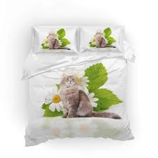 Subito a casa e in tutta sicurezza con ebay! Tessili Per La Casa 2xfedere 2pcs A Realin Copripiumino Gatto Set Biancheria Letto Animale Fiore Animale Domestico Carino 2 3 4pcs Copripiumini Lenzuola Federe Singolo Matrimoniale King Casa E Cucina Visonic In