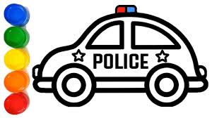 Free download dodge charger police car hot coloring pages coloring. 28 Police Car Painting For Kids Laptrinhx News