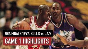 Shaq & friends in the finals. Otd In 1997 Michael Jordan Drained His Final Gw Buzzer Beater In Nba Finals Game 1 Pro Sports Outlook