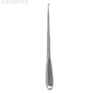 Spinal Fusion Curette - straight Flat Back 2-0 | | BOSS Instruments