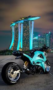 Custom Black And Blue Motorcycle Bikesbikes Custom Motorcycles Bikesbikes Custom Motorcycles Sport Bikes Dirtbikes Motocross Bikes