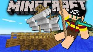 Your boat will be placed. Minecraft 1 8 Snapshot Moving Boat Sailing Pirate Ship Ride In Vanilla No Mods 14w05b Youtube
