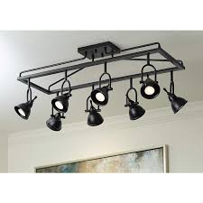 Pro Track Kane 8 Light Bronze Cage Track Fixture 71g43 Lamps Plus