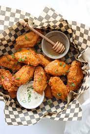 Fried Hot Honey Chicken Wings Dash Of Savory Cook With Passion Recipe In 2021 Honey Chicken Wings Chicken Wings Honey Chicken