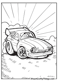 Easy racing car coloring pages. Cool Car Coloring Pages 100 Original And Free 2021