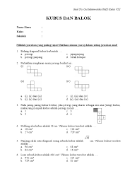 Check spelling or type a new query. Soal Kubus Dan Balok Rudi Pdf