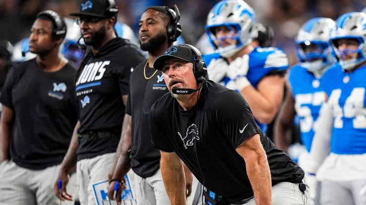 Detroit Lions coach Dan Campbell gives fired up interview on radio