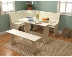 Breakfast Nook 3 Piece Corner Dining Set Antique White Wooden Kitchen Furniture Nook Breakfast Nook Furniture Dining Room Small Corner Kitchen Tables