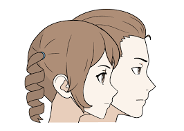 Maybe you would like to learn more about one of these? How To Draw Anime Manga Male Female Hair Animeoutline