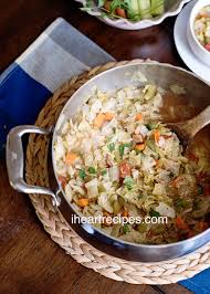 Stir in remaining vegetables, broth and seasonings: Cabbage Soup For Detox Weight Loss I Heart Recipes