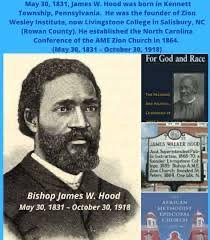 Bishop Hood advocates for black suffrage and equality