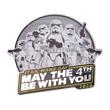 The day was made for a punning slogan: Star Wars Day 2020 Pins At Shopdisney Disney Pins Blog