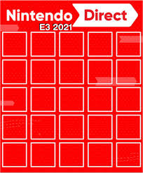 Back in development for nintendo switch. Jacob Sora4smash S Tweet Made A Little Nintendo E3 2021 Bingo Board So Share Some Wants And Predictions There S Also A Template For Those Wanting To Do Their Own Nintendo E3 2021