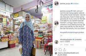 Showbiz jasmine suraya plans to fast for a whole month. Saya Suka Pakai Tudung Tak Perlu Risau Nak Flip Rambut Netizen Puji Jasmine Suraya Cantik Berhijab Hiburan Mstar