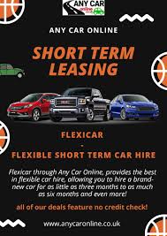 Short Term Car Leasing Services With No Credit Check By Any Car Online Issuu