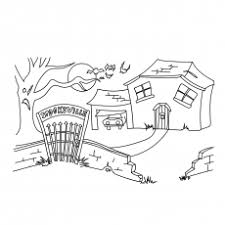 Disney haunted mansion coloring pages. Top 25 Free Printable Haunted House Coloring Pages Online