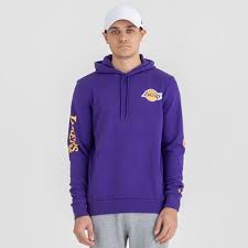 Nike youth los angeles lakers black statement hoodie. Los Angeles Lakers Wordmark Pullover Hoodie New Era Cap Co