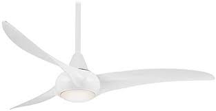 If you are looking for a fan that can effectively ventilate a large room then this one is not for you. Minka Aire F844 Wh Light Wave 52 Ceiling Fan White Amazon Com