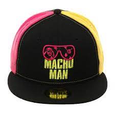 Wwe New Era 59fifty Macho Man Randy Savage Hat Black Pink Gold Macho Man New Era 59fifty Macho Man Randy Savage