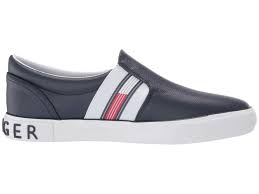 Online shopping for clothing, shoes & jewelry from a great selection of sandals, boots, fashion sneakers, pumps, athletic, slippers & more at everyday low prices. Tommy Hilfiger Fin 2 Slip On Sneaker In Dark Blue Blue Save 51 Lyst