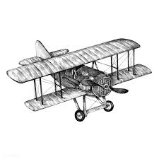 Hand Drawn Atr Plane Isolated On Backgrond Free Image By Rawpixel Com Old Planes How To Draw Hands Airplane Drawing