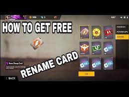 You can then exchange these gems for various things, for example, cards for the google play store. How To Change Name In Freefire How To Get Unlimited Rename Card In Freefire Youtube