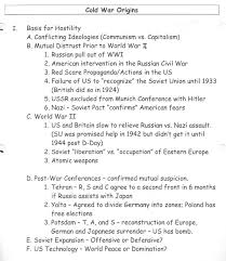 Chapter 17 Cold War