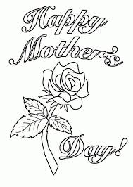 Happy mothers day pictures to colour. 30 Free Printable Mother S Day Coloring Pages
