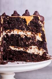 They need to compliment each other such as chocolate and almonds, hazelnuts, or orange. Chocolate Cake With Salted Praline Cream Filling And Dulce De Leche Simply Delicious