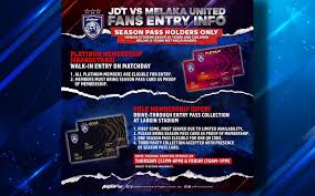 Johor southern tigers is a member of vimeo, the home for high quality videos and the people who love them. Bernama Only Season Pass Holders Allowed To Watch Jdt Melaka United Match In Stadium