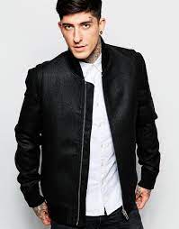 Antony Morato Wool Mix Bomber Jacket At Asos Com Jackets Bomber Jacket Clothes