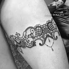 15 Exquisite Lace Garter Tattoos Lace Garter Tattoos Lace Tattoo Design Lace Tattoo