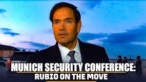WATCH: U.S. State Sec Marco Rubio speaks to media as he departs to attend  Munich Security Conference