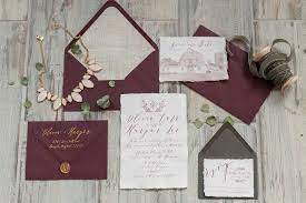 Marsala Wedding Pantone Wedding Inspiration Burgundy Wedding Slate Gray Wedding Calligrap Red Wedding Invitations Pantone Wedding Burgundy And Grey Wedding