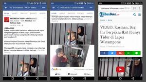 Ramai yang tahu tentang kebaikan susu ibu berbanding susu lain yang ada di pasaran. Disinformasi Rakyat Miskin Nekat Jual Emas Rekannya Untuk Bayar Tempat Tinggalnya Di Tahan Tanpa Belas Kasihan Pemerintah Mencuri Uang Rakyat Di Lindungi Hukum Pun Bungkam Turnbackhoax